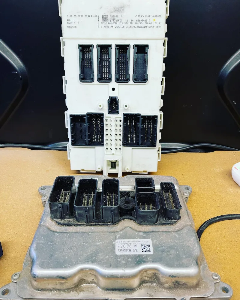 BMW DME ECU module programming advanced technical services