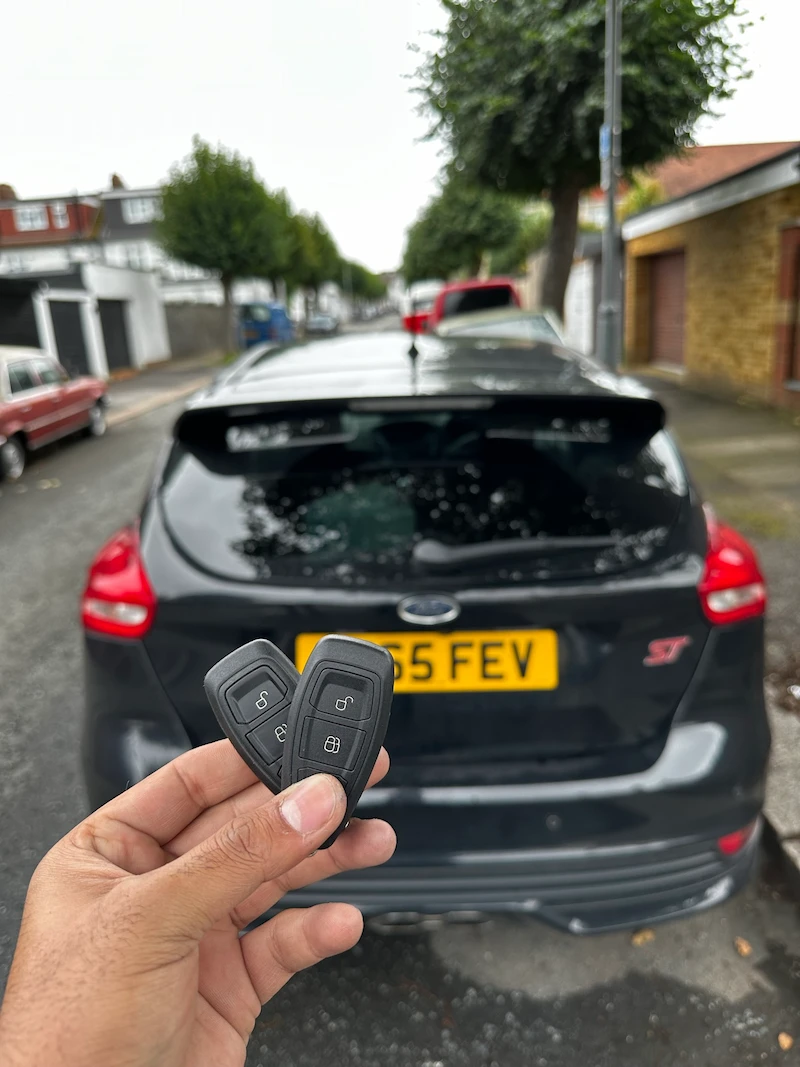 Ford Focus ST keyless key programmed on-site East London
