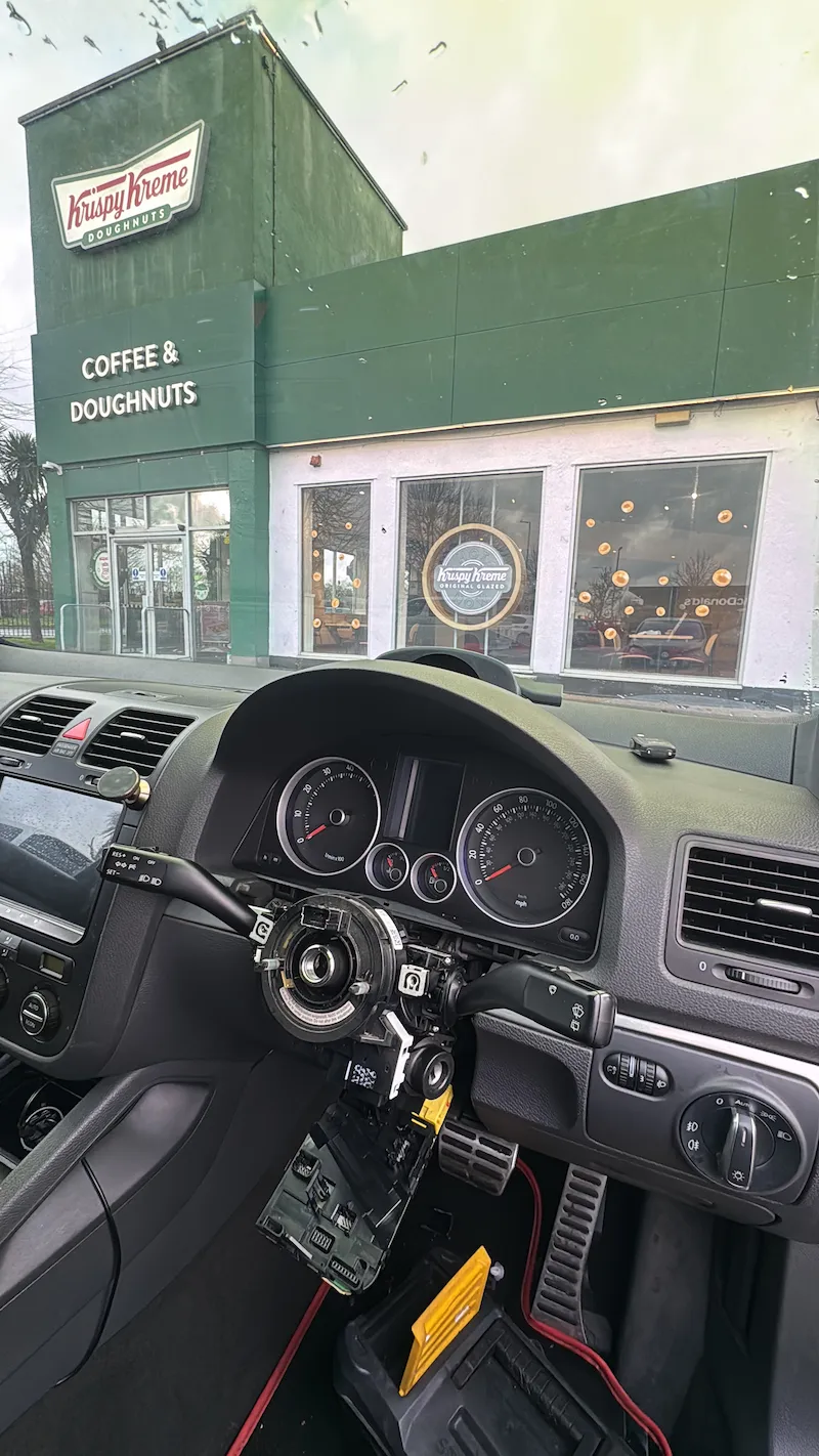 VW Golf electronic steering lock ignition replacement East London