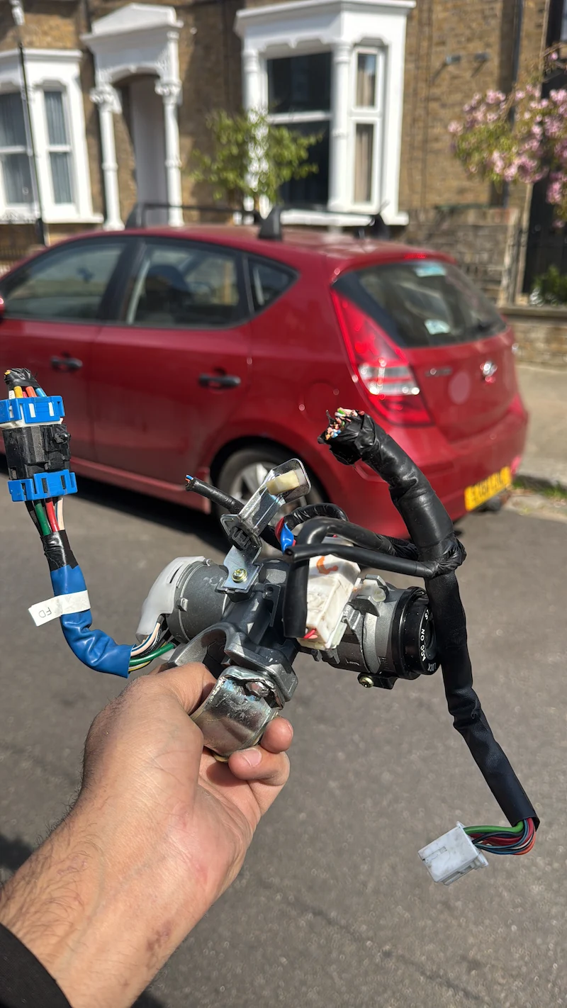 Hyundai Kia steering lock ignition replacement East London