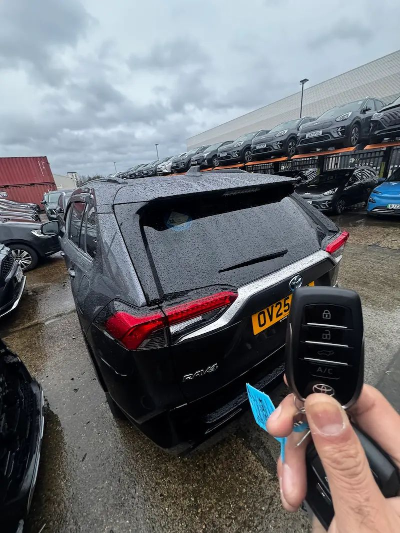 Toyota fleet vehicle key replacement — mobile locksmith East London and Essex